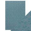 Embossed Cotton Papers Floral Lace / Papel Algodón Repujado Floral