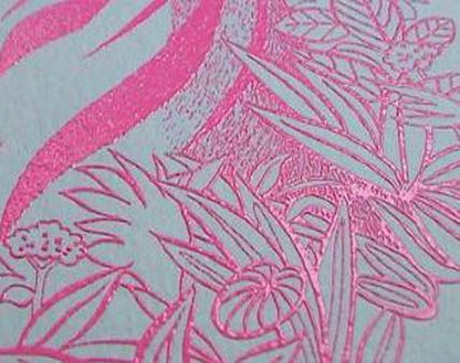 Fluorescent Pink Embossing Powder / Polvo de Embossing Rosa Fosforescente Descontinuado Wow!