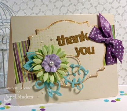 Shapeabilities Dies Foliage Flourish / Suajes de Corte Curvas y Follaje Descontinuado Spellbinders