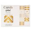 Golden Box of Cards / Tarjetas y Sobres Doradas