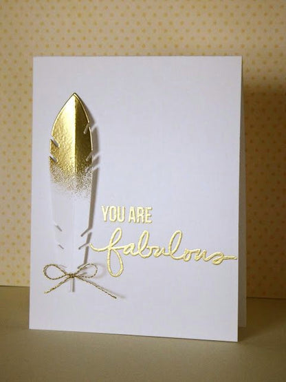 Moxy Gold Embossing Powder / Polvo de Embossing Dorado Metálico Descontinuado American Crafts