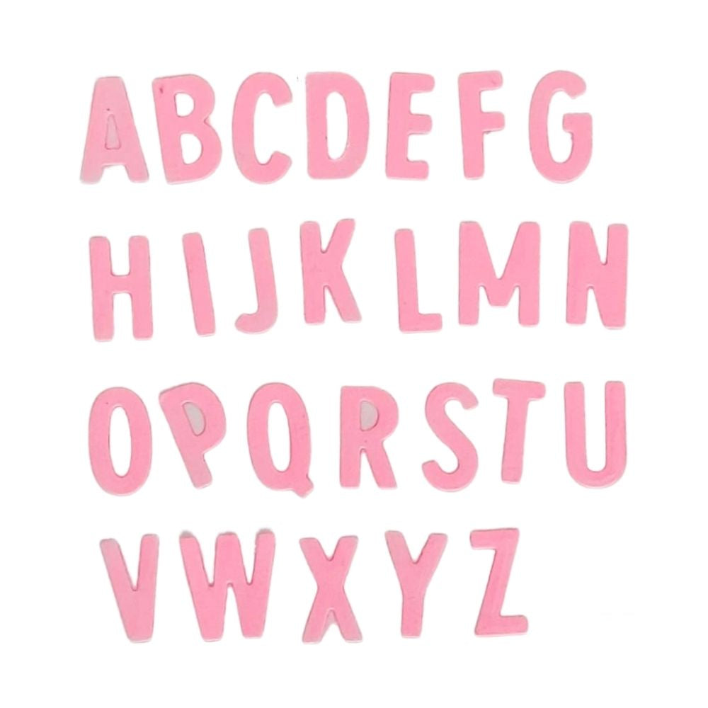 Suaje de Alfabeto Pequeño en Mayúsculas Dados de Corte / Suajes / Troqueles Hobbees