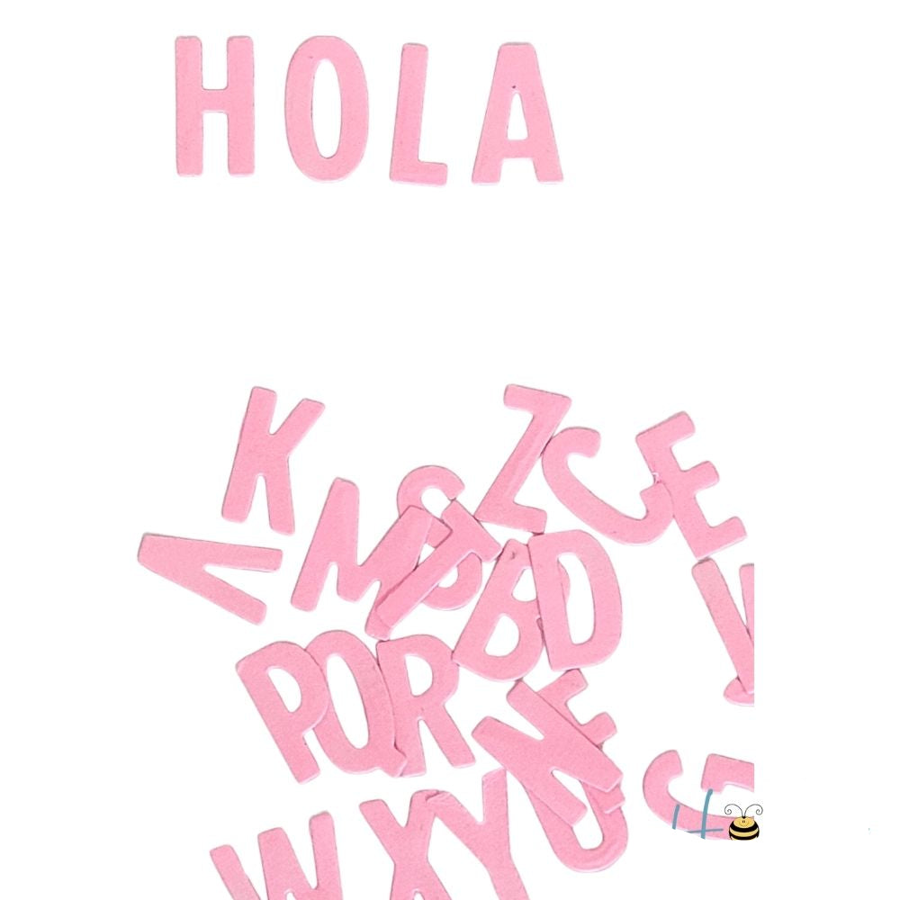 Suaje de Alfabeto Pequeño en Mayúsculas Dados de Corte / Suajes / Troqueles Hobbees