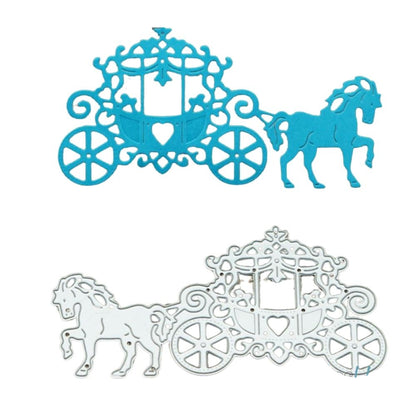 Suaje de Carruaje con Caballo Dados de Corte / Suajes / Troqueles Hobbees