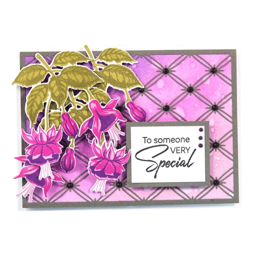 Suaje de Fondo de Rombos Dados de Corte / Suajes / Troqueles Hobbees