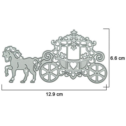 Suaje de Carruaje con Caballo Dados de Corte / Suajes / Troqueles Hobbees
