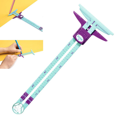 Sliding Gauge / Regla Deslizable 5 en 1 Costura Clover