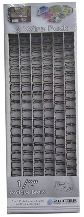 Owire Binding Black 1/2" / Arillos Metálicos Negros 1/2 " - 1.27 cm