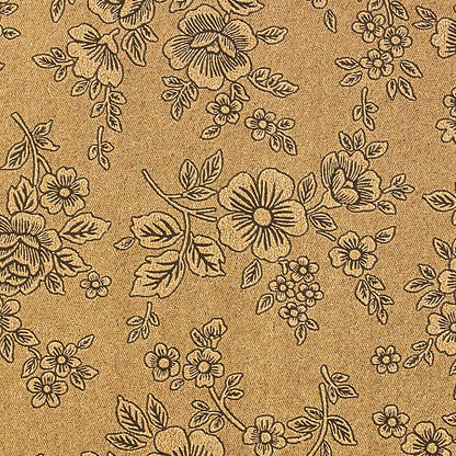 Luxury Embossed Umber Etching / Papel Repujado Flores Lujo Descontinuado Craft Perfect