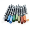Marker Brush Pens Landscape Palette / Marcadores Acuarelables Colores Para Paisaje