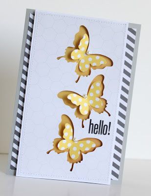 Butterfly Emboss Punch / Perforadora de Mariposa Realzada Descontinuado Momenta