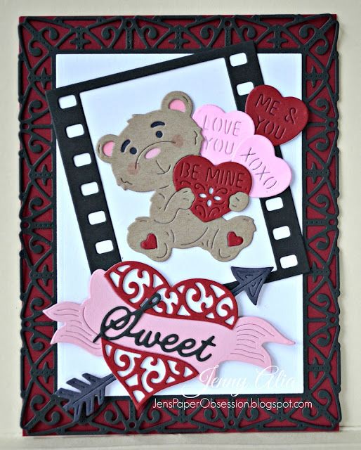 Heart &amp; Arrow Die / Suaje de Corazón con Flecha Descontinuado Cheery Lynn Designs