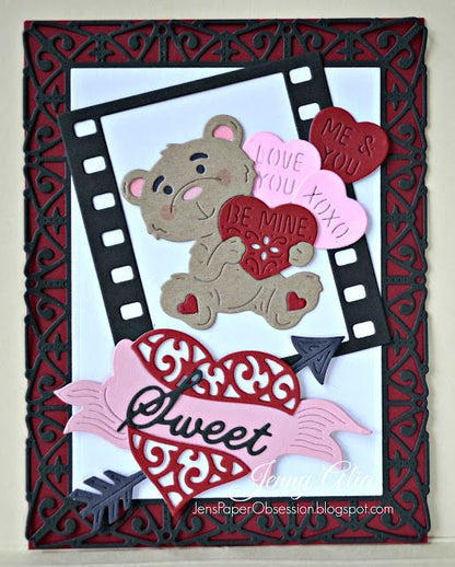 Heart &amp; Arrow Die / Suaje de Corazón con Flecha Descontinuado Cheery Lynn Designs
