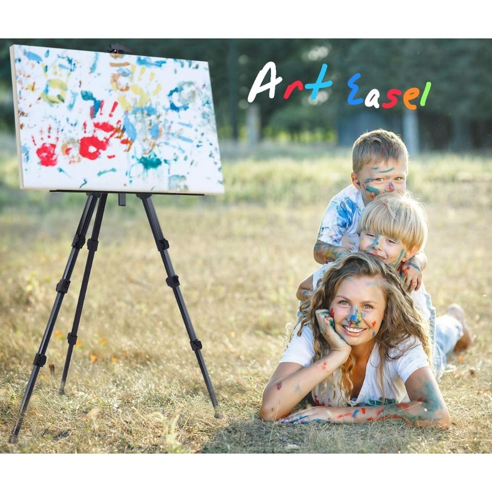 Metal Folding Easel / Caballete de Aluminio Negro Descontinuado hobbees
