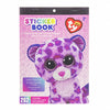 Sticker Book for Kids Safari the Leopard / Libro con 262 Estampas Animalitos Leopardo