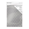 Foiled Kraft Paper Silver Damask / Papel Kraft Metalizado con Plateado