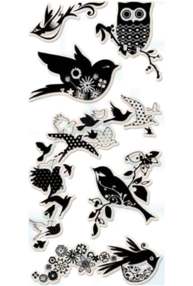 Sellos de Polímero Pajaros / Birds Galore 97625 Descontinuado Inkadinkado