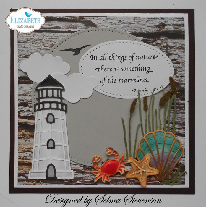 Small Shells Die / Suaje de Conchitas de Mar Descontinuado Elizabeth Craft Designs