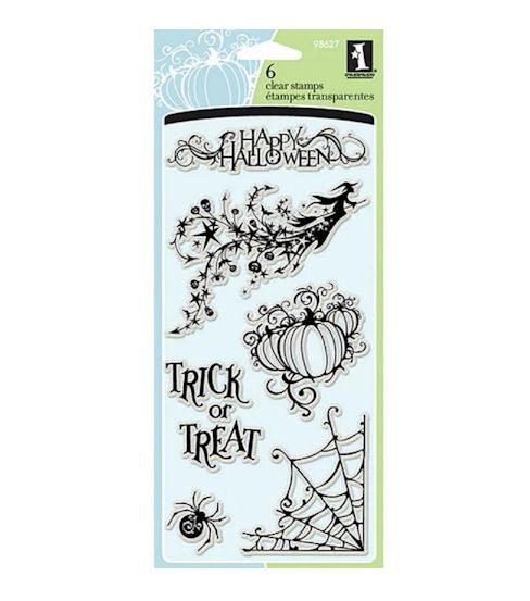 All Hallows Eve 98627 / Sellos de Polímero Halloween Descontinuado Inkadinkado