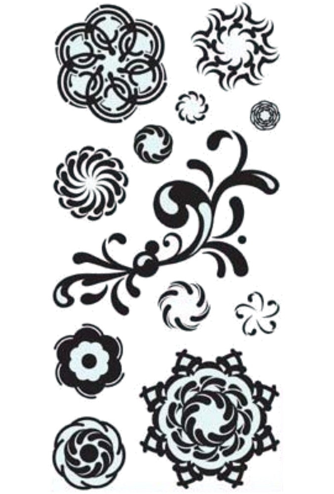 Sellos de polímero Figuras Circulares / Circles Graphs 99555 Descontinuado Inkadinkado