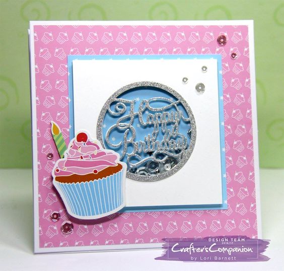 Cupcake Party 12th Birthday Stamp Set  / Sellos de Cumpleaños Descontinuado Crafter&