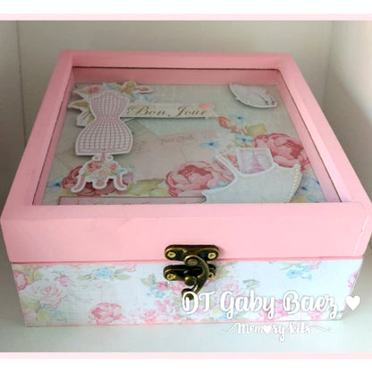 Kit de Papel Cartulina La Vida en Rosa Descontinuado Memory Kits