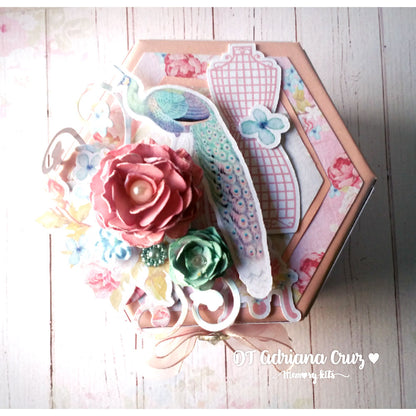 Kit de Papel Cartulina La Vida en Rosa Descontinuado Memory Kits