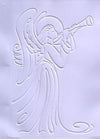 Embossing Folder Angel with Instrument / Folder de Grabado Angel Musical
