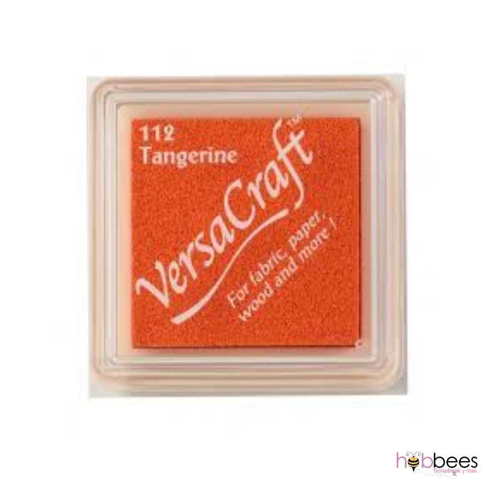 VersaCraft Mini Ink Pad Tangerine / Mini Cojín de Tinta Mandarina