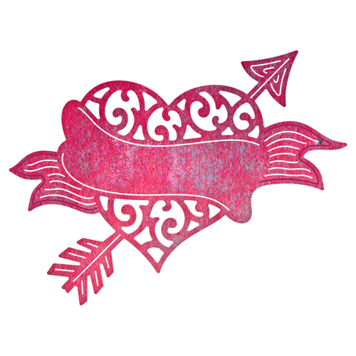 Heart &amp; Arrow Die / Suaje de Corazón con Flecha Descontinuado Cheery Lynn Designs
