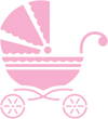 Baby Carriage Die / Suaje de Corte de Carriola