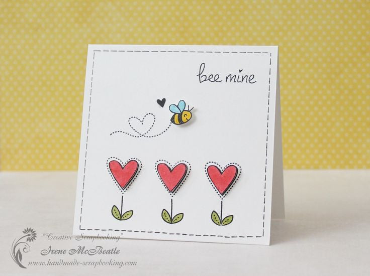Bee Mine  / Sellos de Polímero Descontinuado Lawn Fawn