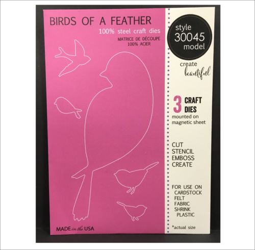 Birds of a Feather Die / Suaje de Corte Pájaros