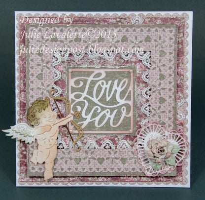 Cupid Die / Suaje de Cupido Dados de Corte / Suajes / Troqueles Cheery Lynn Designs