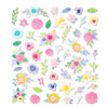 Bloom Street Cardstock Die-Cuts / Recortes de Figuras Florales Floreciendo