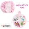 Bloom Pouch Pink / Bolsa Organizadora Tipo Flor Rosa