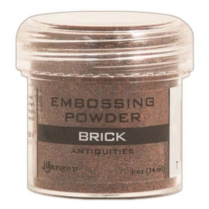 Clear Embossing Brick / Polvos de Realce Color Ladrillo Descontinuado Ranger
