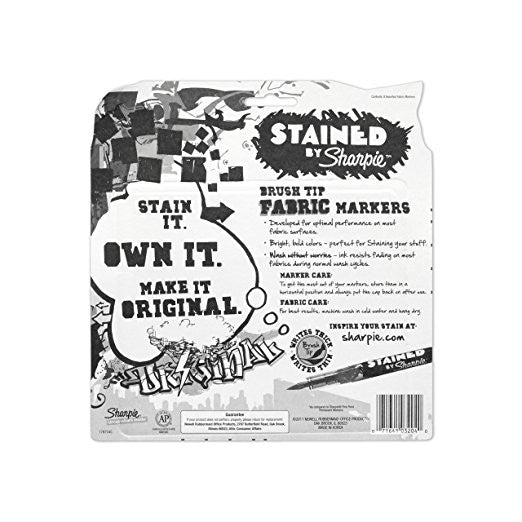 Bright Colors Stained Markers / Marcadores Colores Brillantes Marcadores &amp; Plumones Sharpie