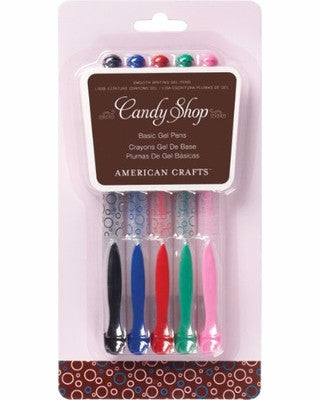 Candy Shop Basic Gel Pens / Plumas de Gel Colores Básicos