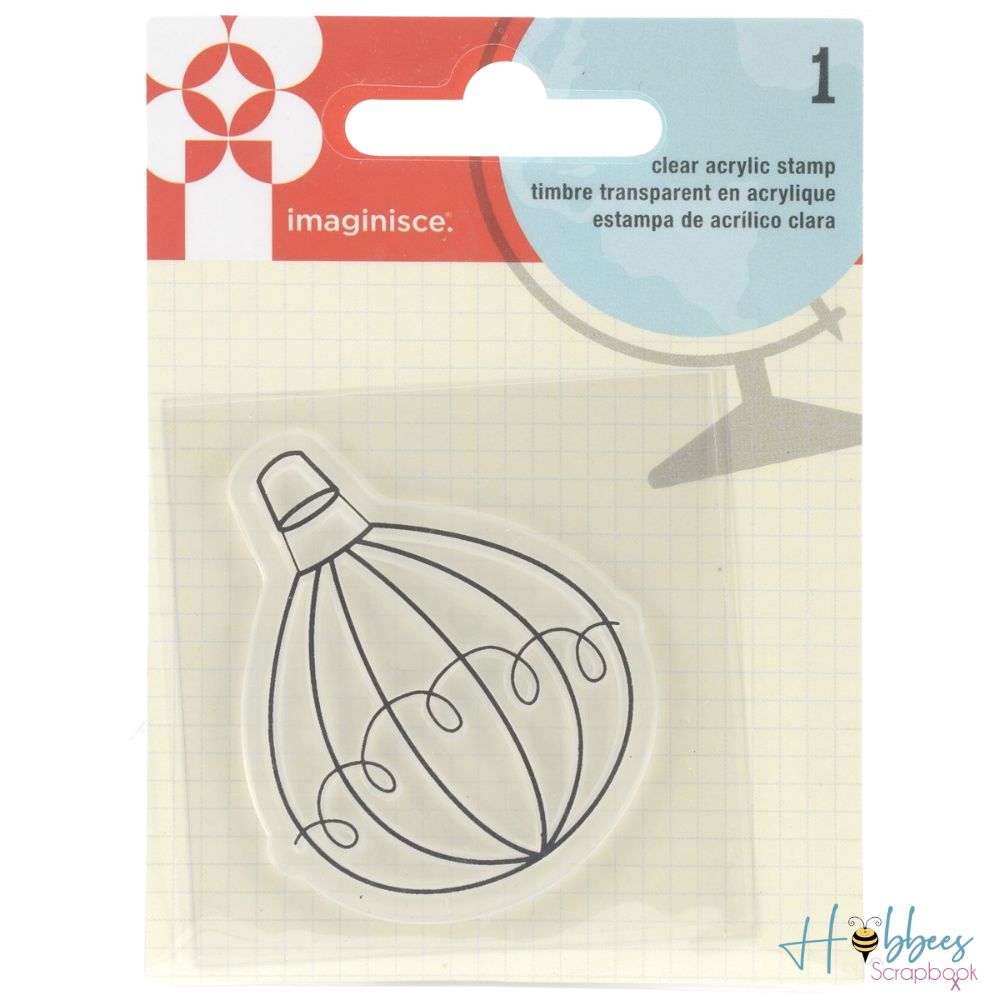 Balloon Clear Acrylic Stamp / Sello de Polímero de Globo Aerostático