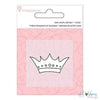 Clear Acrylic Stamp Crown / Sello de Polímero Corona