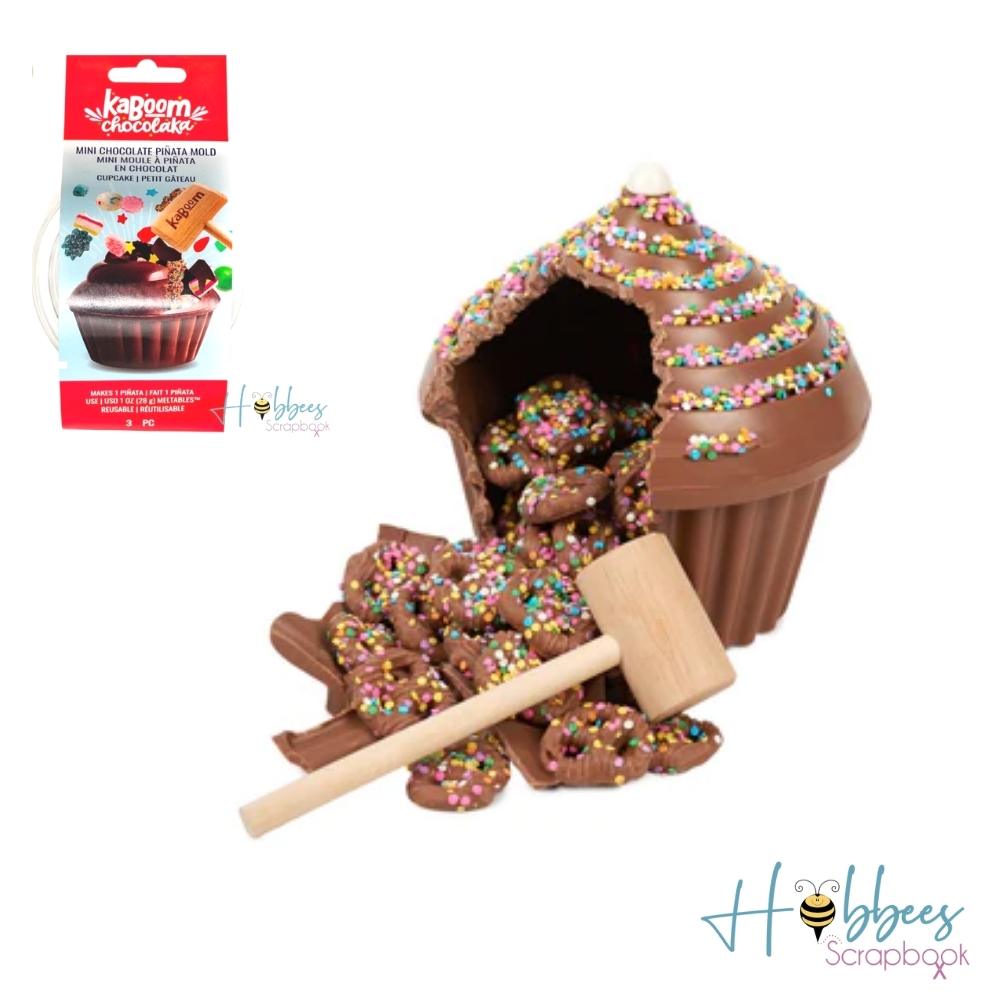 Mini Chocolate Piñata Mold Cupcake / Mini Molde para Piñata de Chocolate