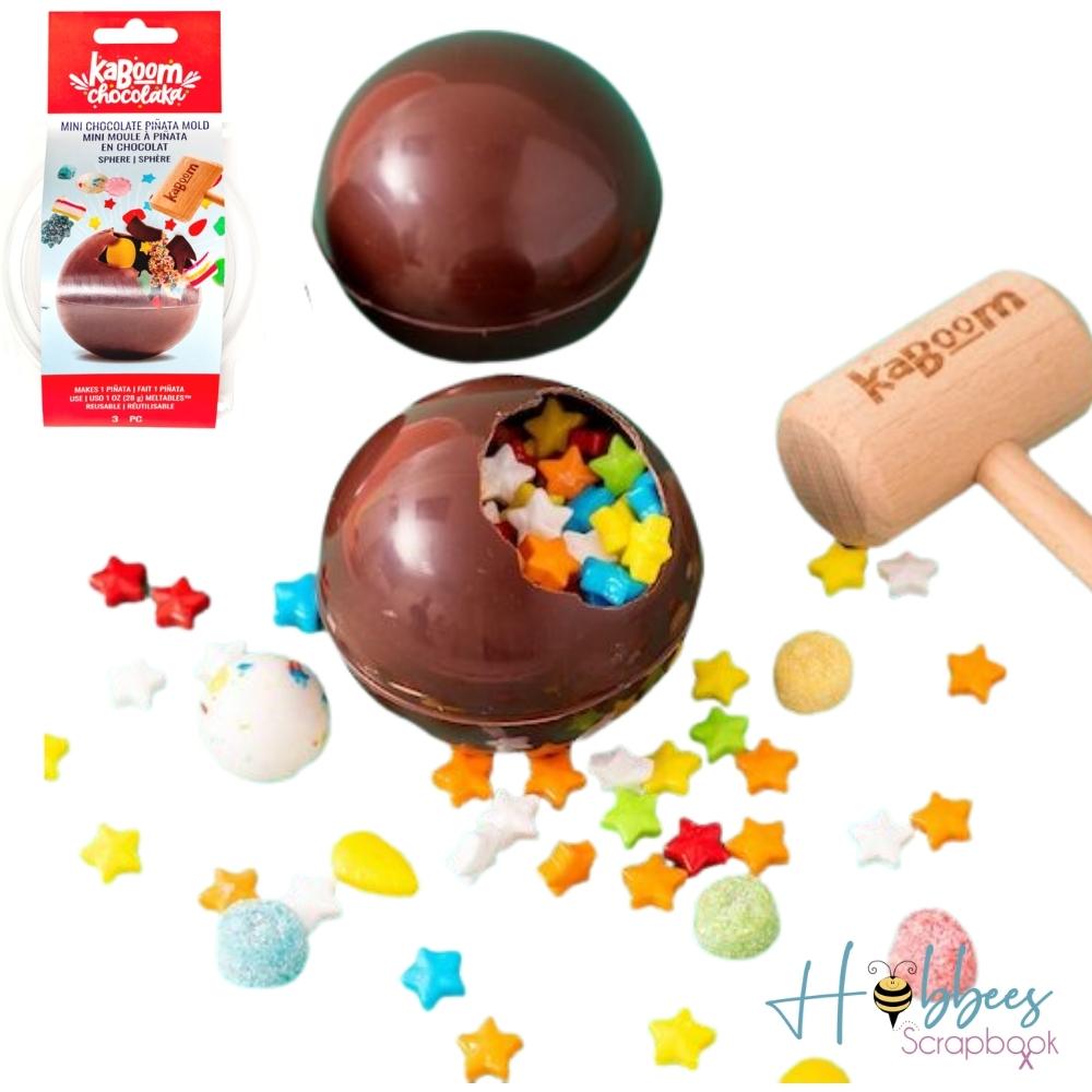 Mini Chocolate Piñata Mold Sphere / Mini Molde para Piñata de Esfera de Chocolate