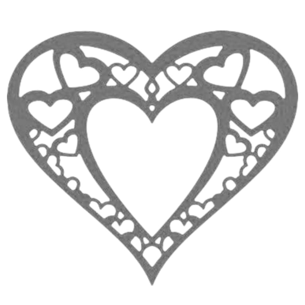 Suaje de Corte de Corazón / Heart Within My Heart Die Dados de Corte / Suajes / Troqueles Cheery Lynn Designs