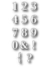 Classic Numbers Dies / Suaje de Corte Números Clásicos