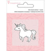 Clear Acrylic Stamp / Sello de Polímero Unicornio
