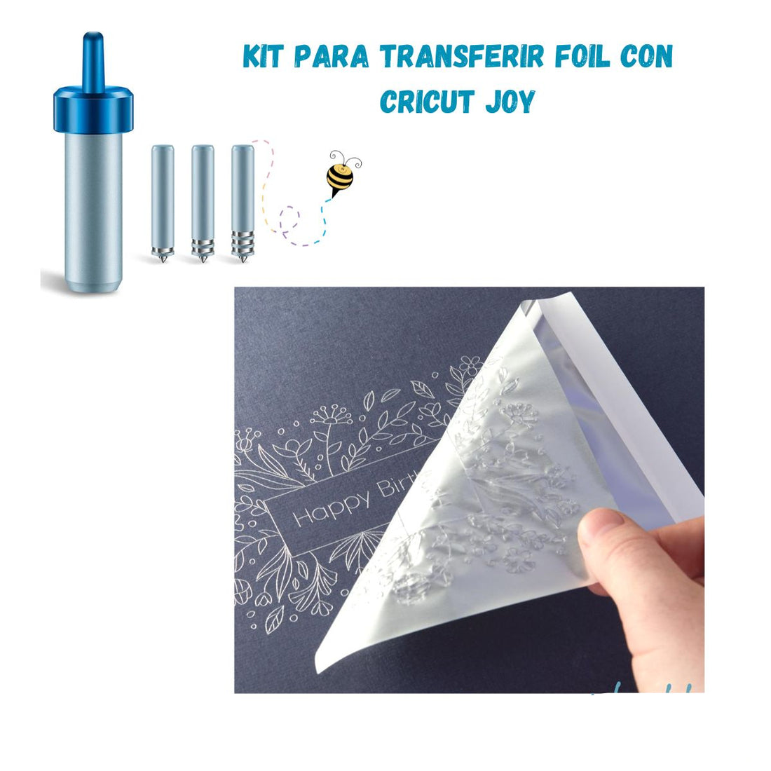 Herramienta Para Transferencia De Foil Cricut Joy Plotter Accesorios Hobbees