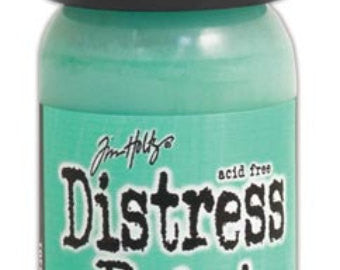 Distress Dabber Cracked Pistachio Acrylic Paint /  Pintura Acrílica Verde Agua Descontinuado Ranger