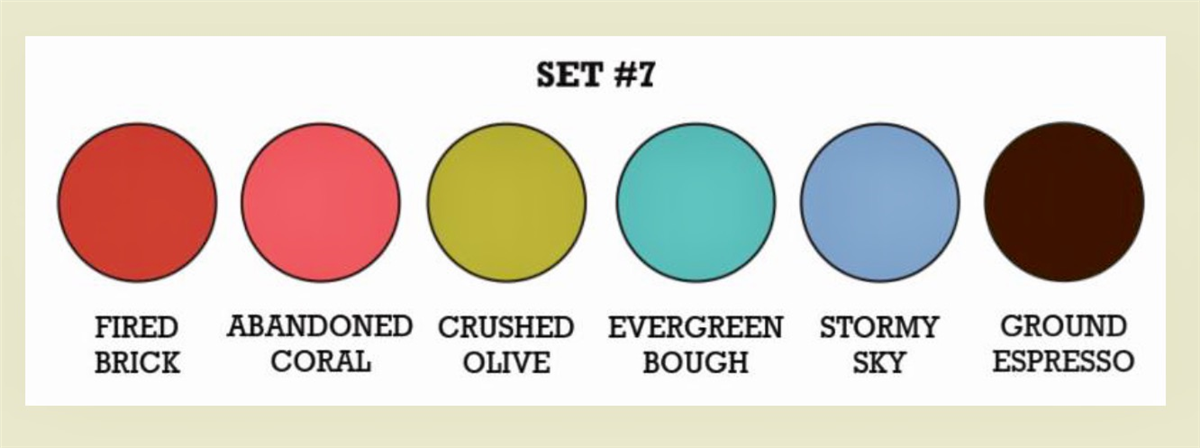 Crayons Water-Reactive Pigments Set #7 / Creyones Reactivos al Agua Set #7