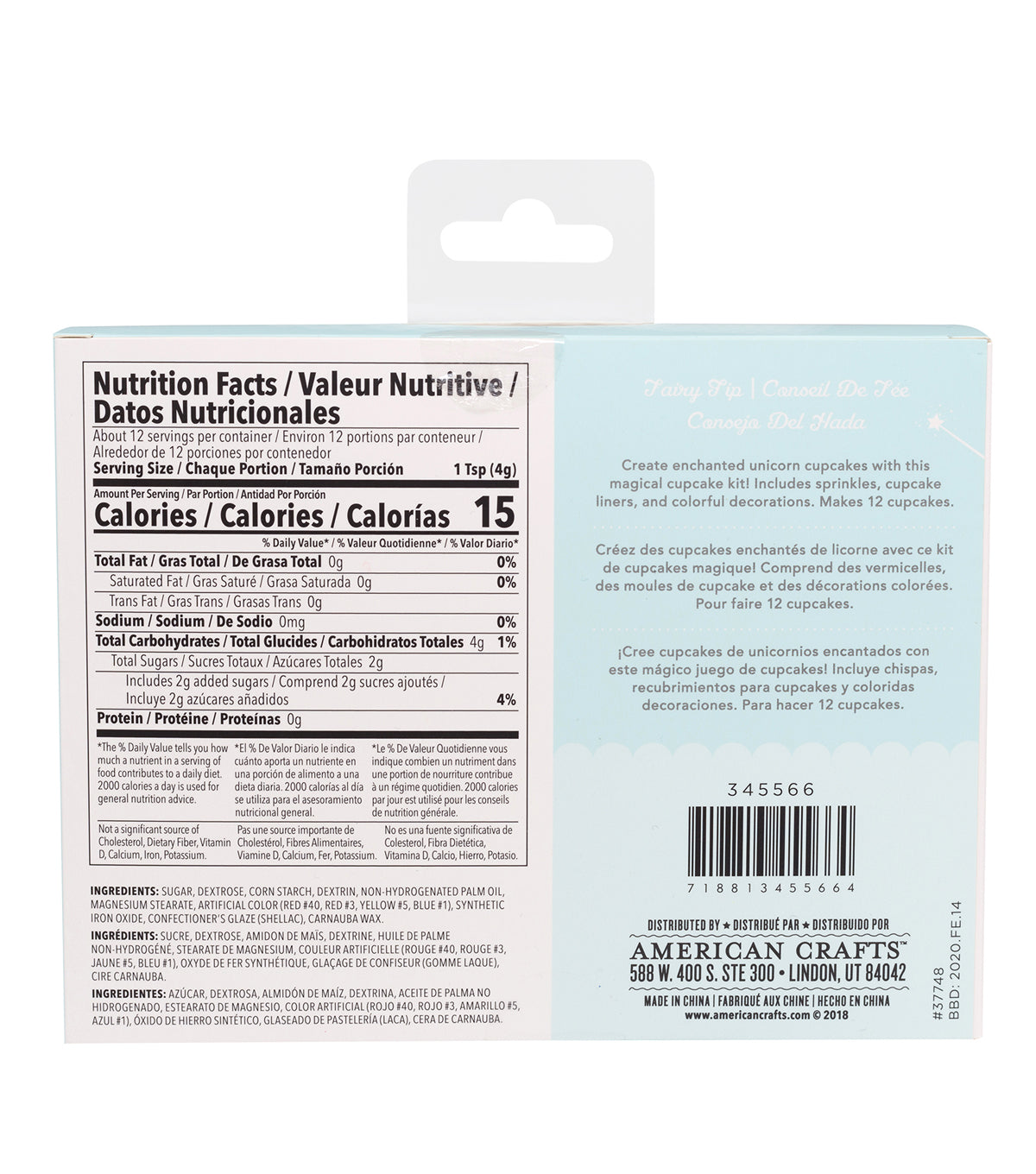 Unicorn Cupcake Kit / Kit de Panquecito de Unicornios 25 piezas Repostería Sweet Tooth Fairy